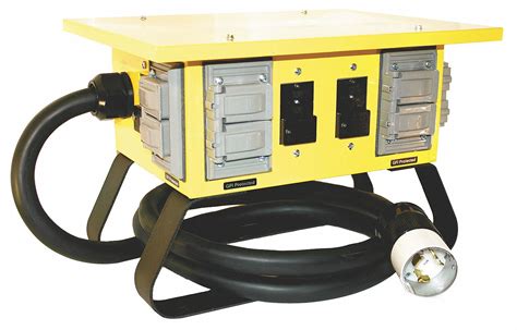 Temporary Power Distribution Box, GFCI 50A 